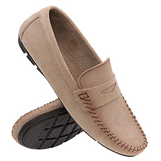 Obuwie męskie mokasyny skórzane