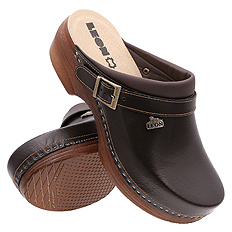 Klapki męskie medyczne profilaktyczne wysokie z paskiem