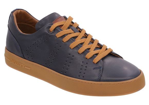 Obuwie męskie półbuty sneakers skórzane