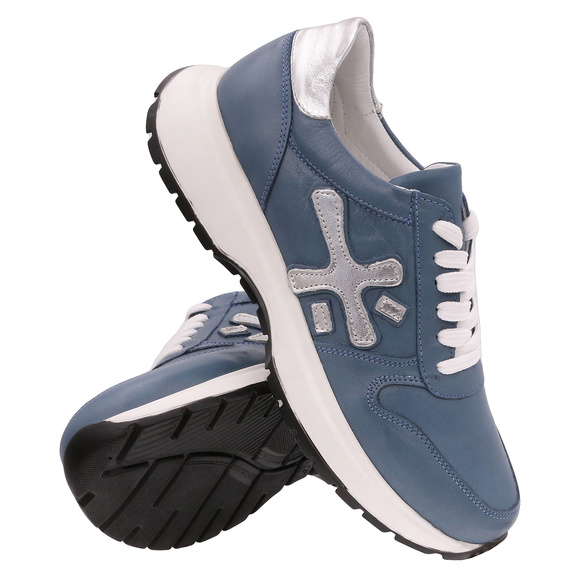 Obuwie damskie skórzane sportowe sneakersy