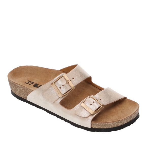 Klapki damskie casual profilaktyczne regulowane