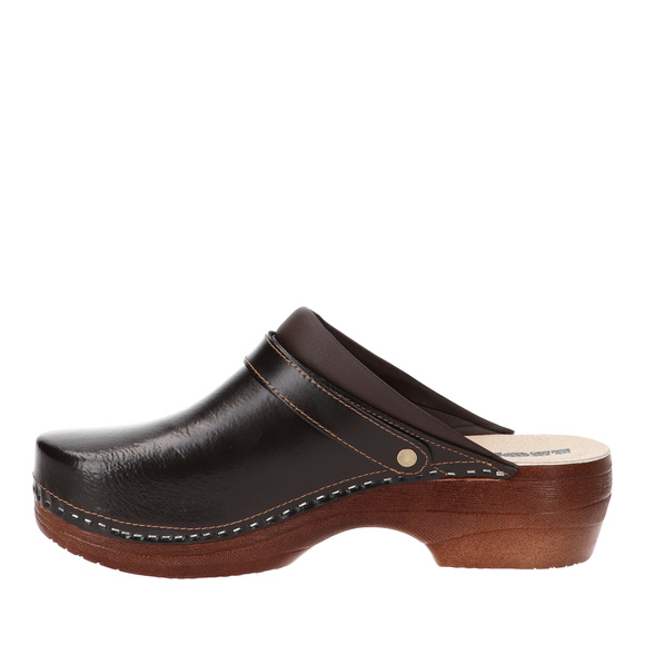 Klapki męskie medyczne profilaktyczne wysokie z paskiem