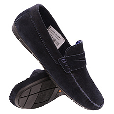 Obuwie męskie półbuty mokasyny skórzane