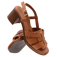 Sandały damskie na klocku