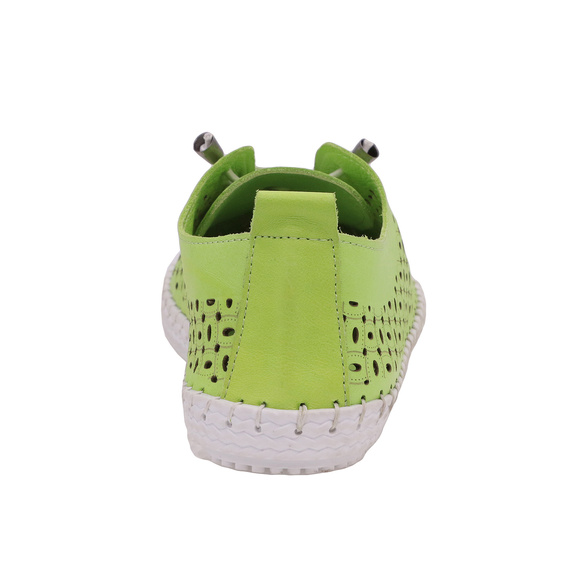 Obuwie damskie sportowe półbuty ażurowe skórzane Barefoot