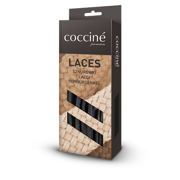 COCCINE Sznurowadła okrągłe do obuwia codziennego 100 cm