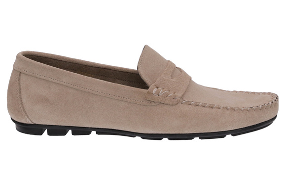 Obuwie męskie mokasyny skórzane