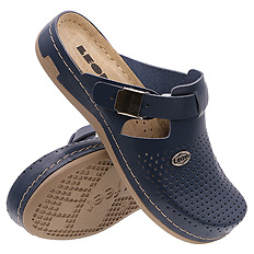 Klapki medyczne damskie profilaktyczne z regulacją