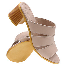 Klapki damskie profilaktyczne na klocku