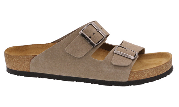 Klapki męskie casual profilaktyczne regulowane