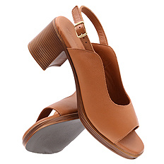 Sandały damskie na klocku