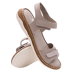 Sandały damskie profilaktyczne na rzepy