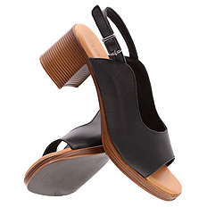 Sandały damskie na klocku