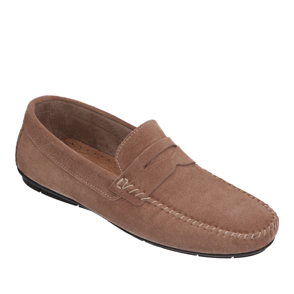 Obuwie męskie mokasyny skórzane