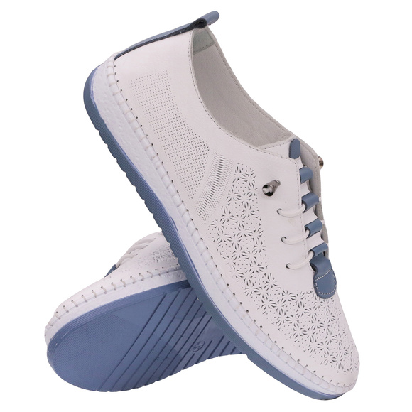 Obuwie damskie sportowe półbuty ażurowe Barefoot