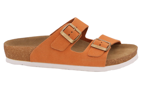 Klapki damskie casual profilaktyczne regulowane