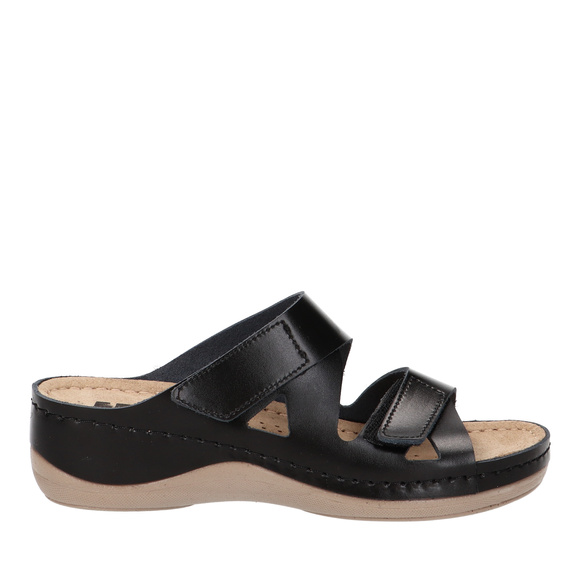 Klapki damskie profilaktyczne na rzepy