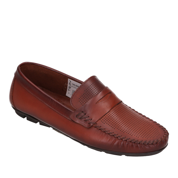 Obuwie męskie półbuty mokasyny skórzane